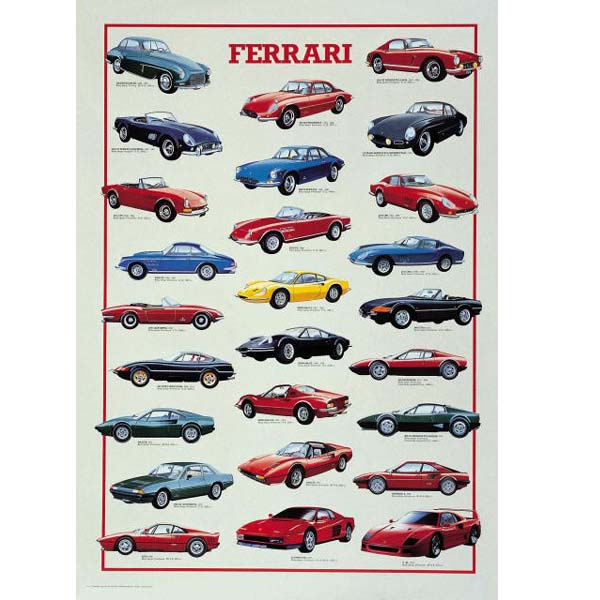 Poster \"FERRARI\"